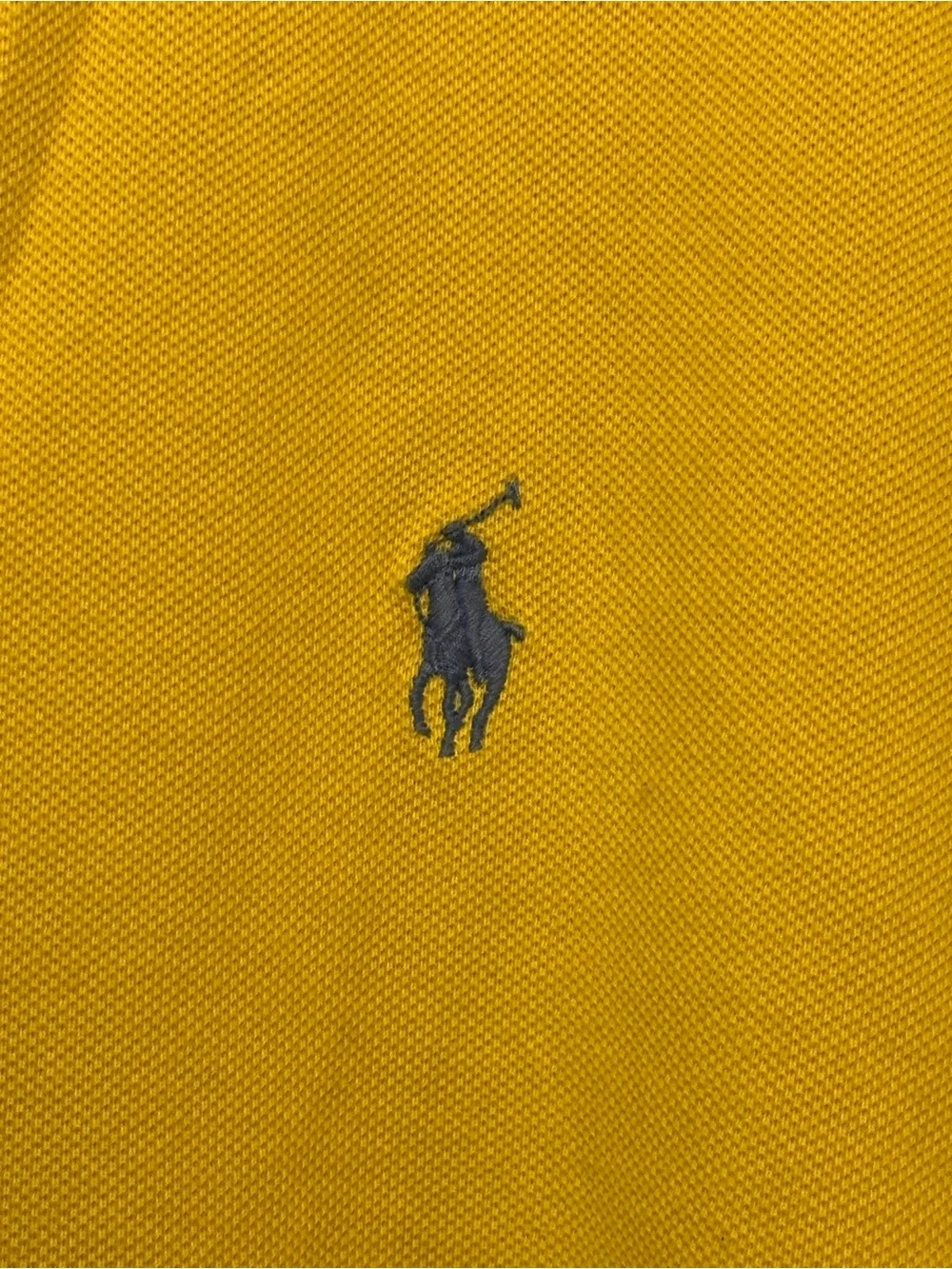 Polo by Ralph Lauren Men’s Yellow Short-Sleeve Polo Shirt